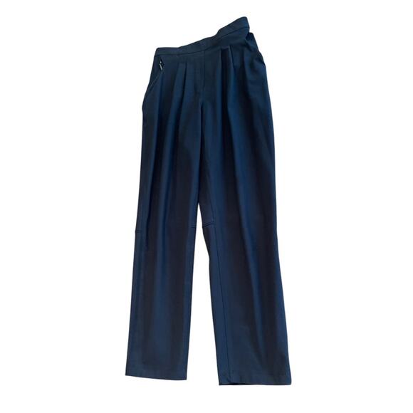 Size 4 LuLulemon Pull On Womens Black Trouser Pants High Rise - Picture 11 of 14